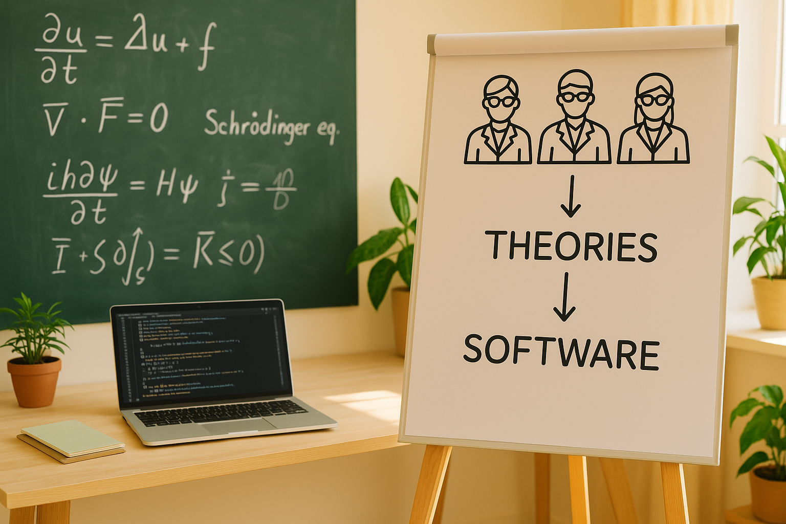Software for Science - Wissenschaftler bei der Softwareentwicklung